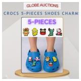 CROCS 5-PIECES SHOES CHARMS