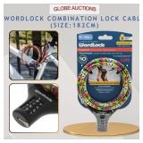 WORDLOCK COMBINATION LOCK CABLE (SIZE:182CM)