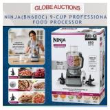 NINJA PROFESSIONAL FOOD PROCESSOR, 9-CUP(MSP:$149)