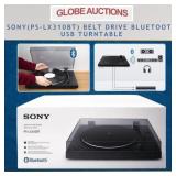 NEW SONY BELT DRIVE BT USB TURNTABLE (MSP:$329)