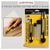 2-PIECES PAPER CUTTER WITH 2 BLADES