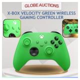X-BOX VELOCITY GREEN WIRELESS GAMING CONTROLLER