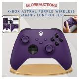 X-BOX ASTRAL PURPLE WIRELESS GAMING CONTROLLER