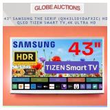 43' SAMSUNG QLED SMART TV 4K-UHD (MSP:$1299)
