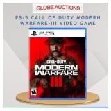 PS-5 CALL OF DUTY MODERN WARFARE-III VIDEO GAME