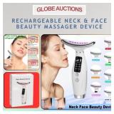 RECHARGEABLE NECK & FACE BEAUTY MASSAGER DEVICE