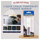 LIQUID CHALK TEMPORARY SPONGE MARKER