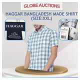 HAGGAR BANGLADESH MADE SHIRT(SIZE:XXL)