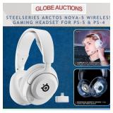 STEELSERIES WIRELESS GAME HEADSET,NOVA-5(MSP:$199)