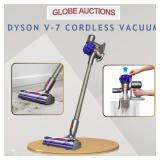 DYSON V-7 CORDLESS VACUUM (MSP:$500)