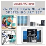 26-PIECE DRAWING AND SKETCHING ART SET