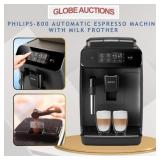 PHILIPS-800 AUTOMATIC ESPRESSO MACHINE (MSP:$949)