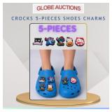 CROCKS 5-PIECES SHOES CHARMS