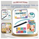 10PC CLASSROOM CALMING TOOL KIT FOR ANXIETY RELIEF