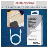6-FT LIGHTNING TO USB BRAIDED CABLE