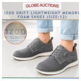 IZOD DRIFT LIGHTWEIGHT MEMORY FOAM SHOES (SIZE:12)