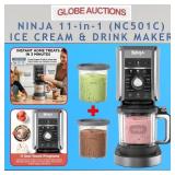 NINJA 11-in-1 ICE CREAM & DRINK MAKER (MSP:$349)