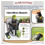 NEW HAMILTON BEACH 800-W JUICE EXTRACTOR(MSP:$119)