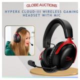 HYPERX CLOUD-III WIRELESS GAMING HEADSET (MSP:$209