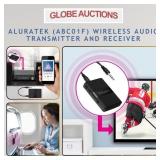 ALURATEK WIRELESS AUDIO TRANSMITTER AND RECEIVER