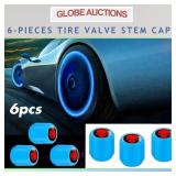 6-PIECES TIRE VALVE STEM CAPS