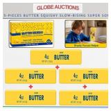 5-PIECES BUTTER SQUISHY, SUPER SOFT SLOW-RISING