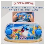 OCEAN FRIENDS-THEMED HANDHELD WATER RING TOSS GAME