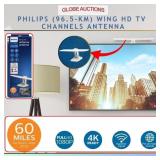 PHILIPS (96.5-KM) WING HD TV CHANNELS ANTENNA