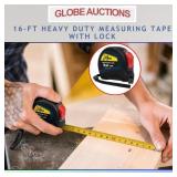 16-FT HEAVY DUTY MEASURING TAPE WITH LOCK