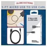 5-FT MICRO USB TO USB CABLE