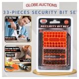 33-PIECES SECURITY BIT SET