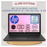 HP 15.6' LAPTOP (GEN-8 i5, 256-GB SSD, 8-GB)