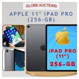 APPLE 11' iPAD PRO (256-GB) WITH CHARGING CABLE