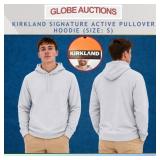 NEW KIRKLAND SIGNATURE ACTIVE PULLOVER HOODIE_S: S
