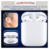 APPLE AIRPODS(GEN-2) W/ WIRELESS CHARGING CASE