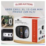 UBER CHILL XL 12-CAN MINI FRIDGE (MSP:$180)