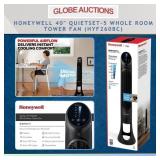 HONEYWELL 40' QUIETSET-5 WHOLE ROOM TOWER FAN