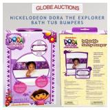 NICKELODEON DORA THE EXPLORER BATH TUB BUMPERS