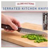 SERRATED KITCHEN KNIFE