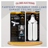 NEW FOLDABLE 3500-LUMEN GARAGE CEILING LIGHT