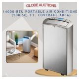 14K-BTU PORTABLE AIR CONDITIONER (MSP:$680)