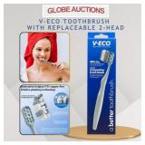 V-ECO REPLACEABLE HEAD TOOTHBRUSH