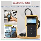 DIGITAL SCREEN CAR FAULT & OBD-II SCANNER