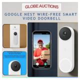 GOOGLE NEST WIRE-FREE VIDEO DOORBELL (MSP:$252)