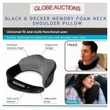 BLACK & DECKER MEMORY FOAM NECK+ SHOULDER PILLOW