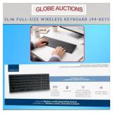 WIRELESS SLIM FULL-SIZE KEYBOARD (99-KEYS)