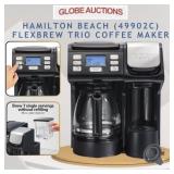 HAMILTON BEACH FLEXBREW TRIO COFFEE MAKER_MSP:$150