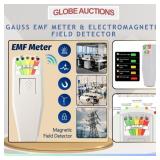 GAUSS EMF METER & ELECTROMAGNETIC FIELD DETECTOR
