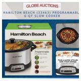 NEW HAMILTON BEACH 6-QT SLOW COOKER