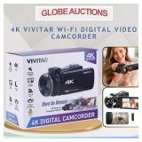 4K VIVITAR DIGITAL VIDEO CAMCORDER (MSP:$199)